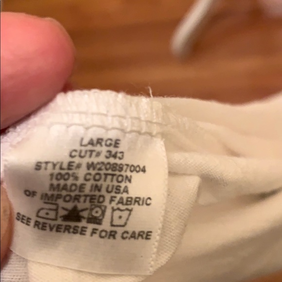 Gold Sign white Short Sleeve Tee - Picture 7 of 7